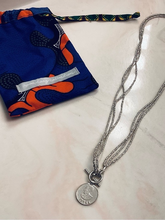 Noonday Collection Jewelry - Noonday Collection silver multi-strand coin pendant necklace